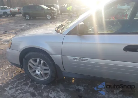 2004 Subaru Outback from USA, damaged, VIN 4S3BH675847631923